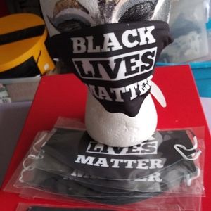 "Black Lives Matter" washable mask $15 free purcha